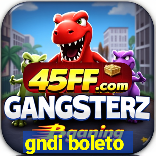 gndi boleto
